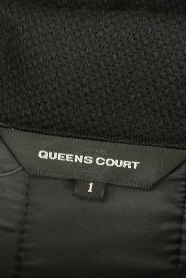 QUEENS COURT（クイーンズコート）の古着「襟付きショートウールコート（コート）」大画像６へ