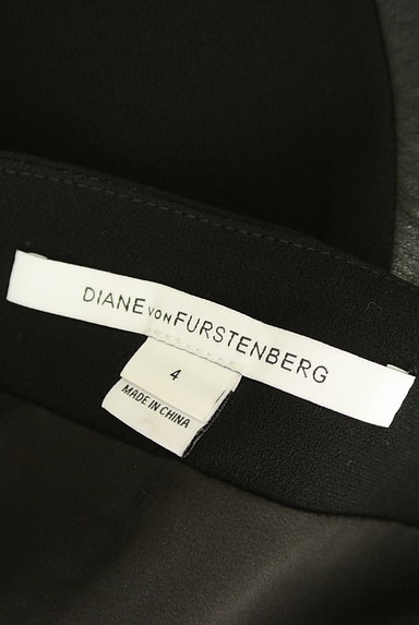 DIANE VON FURSTENBERG（ダイアンフォンファステンバーグ）の古着「レザーミックスミニスカート（ミニスカート）」大画像６へ