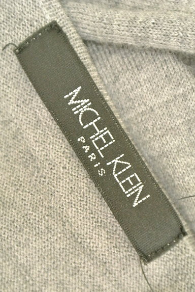 MICHEL KLEIN（ミッシェルクラン）の古着「Ｖネックシンプルニット（セーター）」大画像６へ
