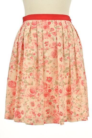 LAISSE PASSE（レッセパッセ）の古着「ガーリー花柄フレアスカート（スカート）」大画像１へ