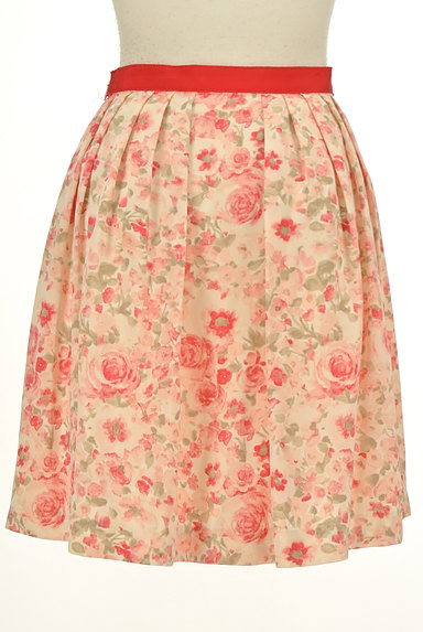 LAISSE PASSE（レッセパッセ）の古着「ガーリー花柄フレアスカート（スカート）」大画像２へ