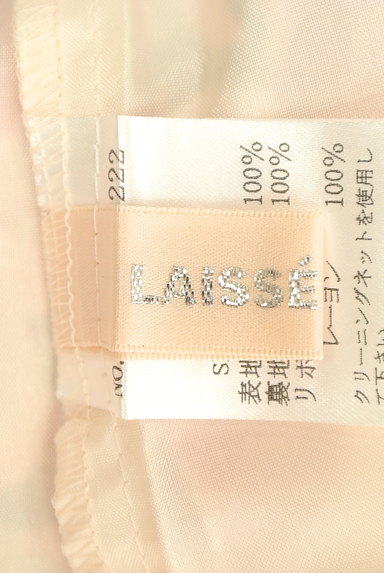 LAISSE PASSE（レッセパッセ）の古着「ガーリー花柄フレアスカート（スカート）」大画像６へ
