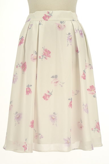 LAISSE PASSE（レッセパッセ）の古着「花柄シフォンスカート（スカート）」大画像１へ