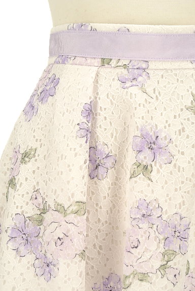 LAISSE PASSE（レッセパッセ）の古着「花柄レーススカート（スカート）」大画像４へ