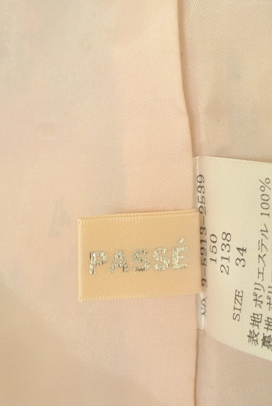 LAISSE PASSE（レッセパッセ）の古着「バックリボン花柄フレアミニスカート（ミニスカート）」大画像６へ