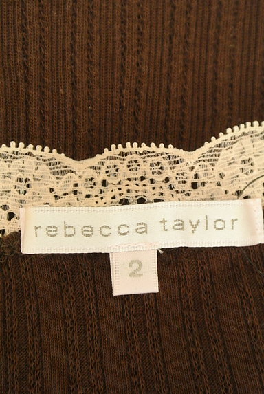 REBECCA TAYLOR（レベッカテイラー）の古着「レースリブカーディガン（カーディガン・ボレロ）」大画像６へ
