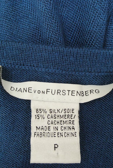 DIANE VON FURSTENBERG（ダイアンフォンファステンバーグ）の古着「シルク＆カシミヤカシュクールニットワンピ（ワンピース・チュニック）」大画像６へ