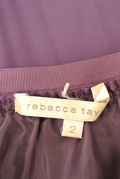 REBECCA TAYLOR（レベッカテイラー）の古着「細プリーツラグジュアリーミニスカート（スカート）」大画像６へ