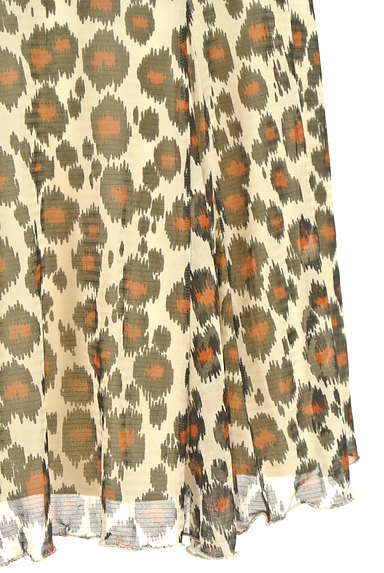 KOOKAI（クーカイ）の古着「レオパード柄シアースカート（スカート）」大画像５へ