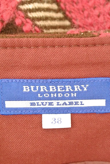 BURBERRY BLUE LABEL（バーバリーブルーレーベル）の古着「ベルト付きチェック柄ミニスカート（ミニスカート）」大画像６へ