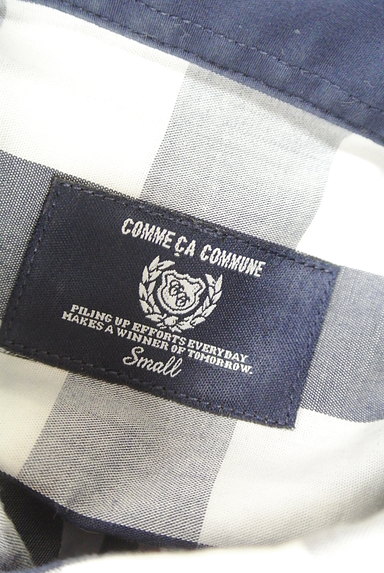COMME CA COMMUNE（コムサコミューン）の古着「ポケット付ボタンダウンシャツ（カジュアルシャツ）」大画像６へ