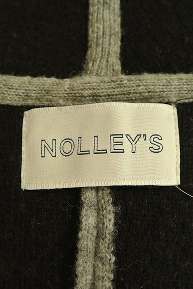 NOLLEY'S（ノーリーズ）の古着「配色ショールカラーロングコート（コート）」大画像６へ