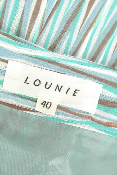 LOUNIE（ルーニィ）の古着「波模様エアリースカート（スカート）」大画像６へ