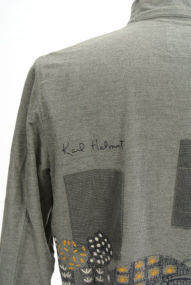 Karl Helmut（カールヘルム）の古着「刺繍イラストスタンドカラージャケット（ジャケット）」大画像５へ