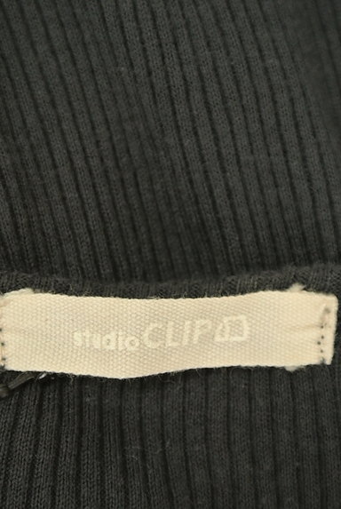 studio CLIP（スタディオクリップ）の古着「クルーネックリブカットソー（カットソー・プルオーバー）」大画像６へ