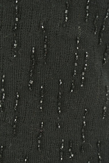 STRAWBERRY-FIELDS（ストロベリーフィールズ）の古着「ビーズ刺繍ゴージャスノースリーブニット（ニット）」大画像５へ