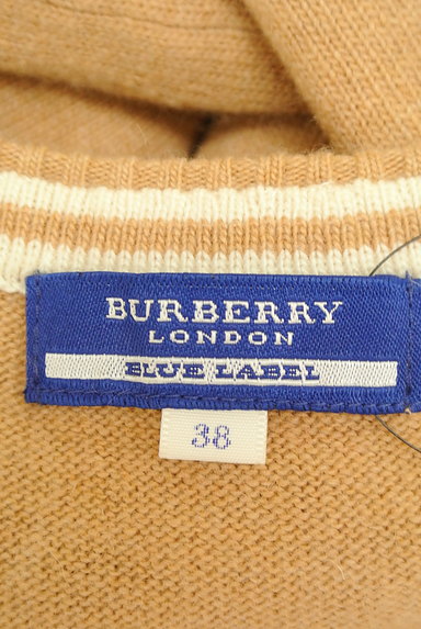 BURBERRY BLUE LABEL（バーバリーブルーレーベル）の古着「ラインストーン付きロゴニット（ニット）」大画像６へ