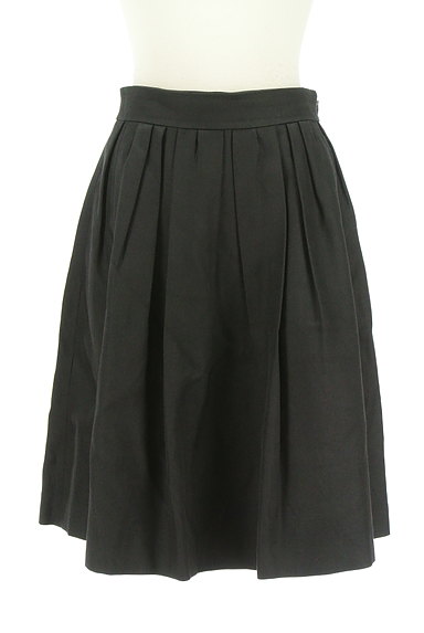 UNITED ARROWS（ユナイテッドアローズ）の古着「フェミニンモードな黒フレアスカート（スカート）」大画像１へ