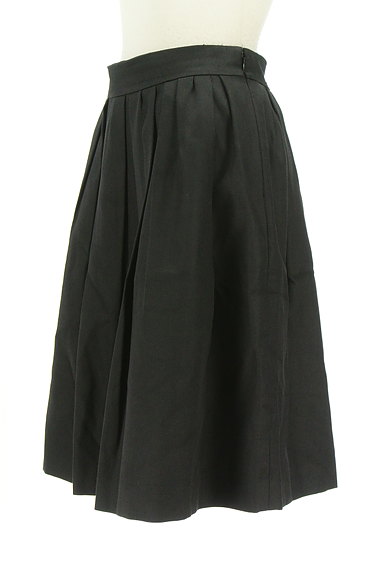 UNITED ARROWS（ユナイテッドアローズ）の古着「フェミニンモードな黒フレアスカート（スカート）」大画像３へ