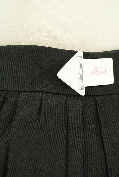 UNITED ARROWS（ユナイテッドアローズ）の古着「フェミニンモードな黒フレアスカート（スカート）」大画像５へ