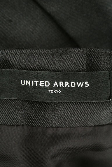UNITED ARROWS（ユナイテッドアローズ）の古着「フェミニンモードな黒フレアスカート（スカート）」大画像６へ