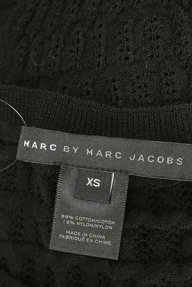 Marc by Marc Jacobs（マークバイマークジェイコブス）の古着「ローゲージ透けニットトップス（ニット）」大画像６へ