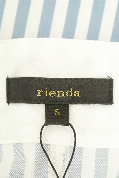 rienda（リエンダ）の古着「ストライプ柄ハイウエストスキニー（パンツ）」大画像６へ