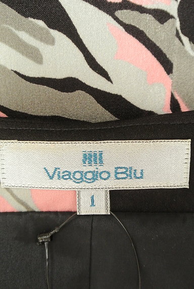 Viaggio Blu（ビアッジョブルー）の古着「花柄７分袖ワンピース（ワンピース・チュニック）」大画像６へ