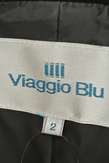 Viaggio Blu（ビアッジョブルー）の古着「パールボタンベロアジャケット（ジャケット）」大画像６へ