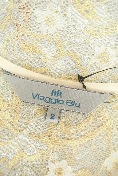 Viaggio Blu（ビアッジョブルー）の古着「ゴージャスラメレースプルオーバー（カットソー・プルオーバー）」大画像６へ
