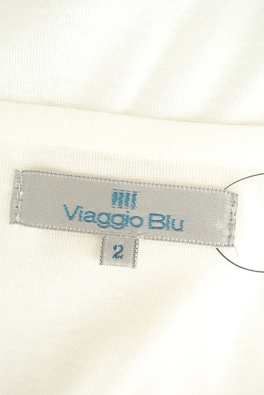 Viaggio Blu（ビアッジョブルー）の古着「フロントシフォンフリルプルオーバー（カットソー・プルオーバー）」大画像６へ