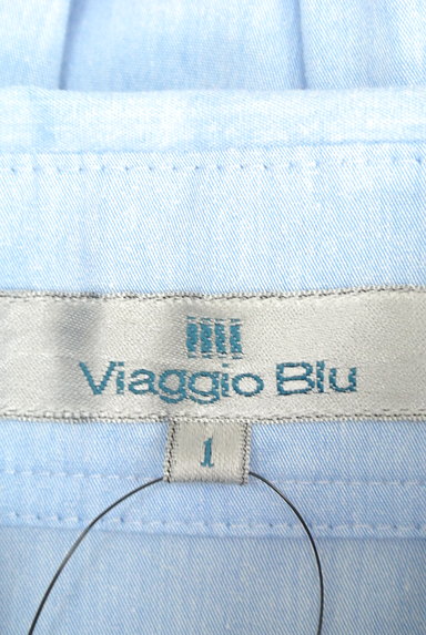 Viaggio Blu（ビアッジョブルー）の古着「スカーフ付きシャツ（カジュアルシャツ）」大画像６へ