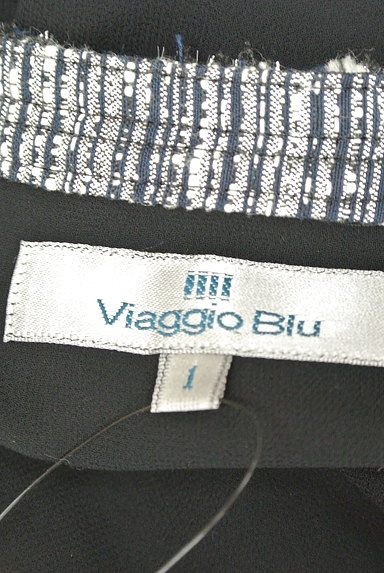 Viaggio Blu（ビアッジョブルー）の古着「スキッパーカラー美シルエットシフォントップス（カットソー・プルオーバー）」大画像６へ