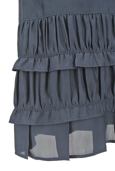 Viaggio Blu（ビアッジョブルー）の古着「フリルフレアスカート（スカート）」大画像４へ