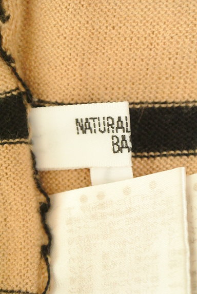 NATURAL BEAUTY BASIC（ナチュラルビューティベーシック）の古着「リボン付きボーダーニット（ニット）」大画像６へ