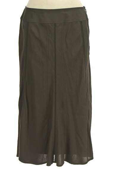 EVEX by KRIZIA（エヴェックス バイ クリツィア）の古着「裾フレアミモレ丈スカート（ロングスカート・マキシスカート）」大画像１へ