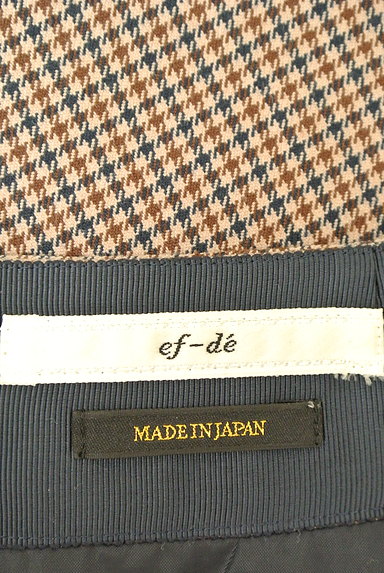 ef-de（エフデ）の古着「チェック柄フレアミニスカート（ミニスカート）」大画像６へ