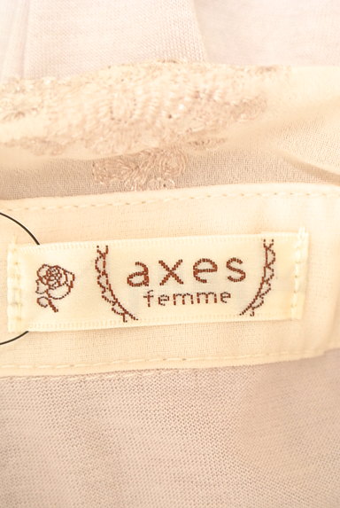 axes femme（アクシーズファム）の古着「刺繍入りシフォン襟ブラウス（ブラウス）」大画像６へ