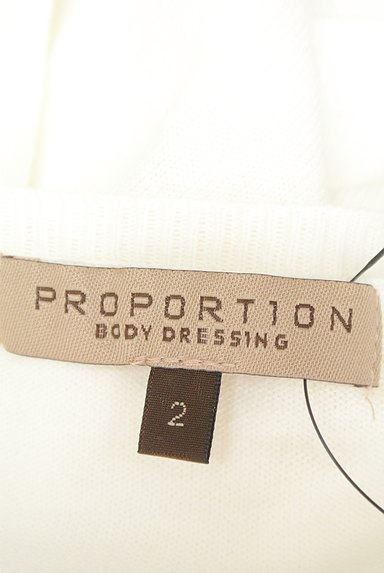 PROPORTION BODY DRESSING（プロポーションボディ ドレッシング）の古着「パール＆ビーズ刺繍カーディガン（カーディガン・ボレロ）」大画像６へ