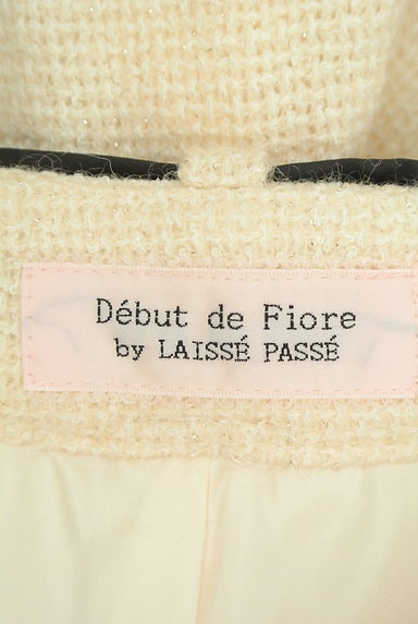 Debut de Fiore by LAISSE PASSE（デビュー・ド・フィオレ）の古着「バイカラーリボンウールショートパンツ（ショートパンツ・ハーフパンツ）」大画像６へ