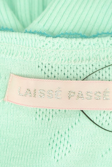 LAISSE PASSE（レッセパッセ）の古着「七分袖レースラインカーディガン（カーディガン・ボレロ）」大画像６へ