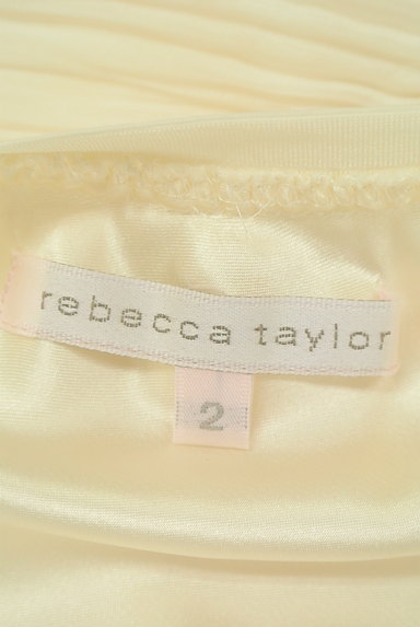 REBECCA TAYLOR（レベッカテイラー）の古着「裾刺繍シフォンプリーツスカート（スカート）」大画像６へ