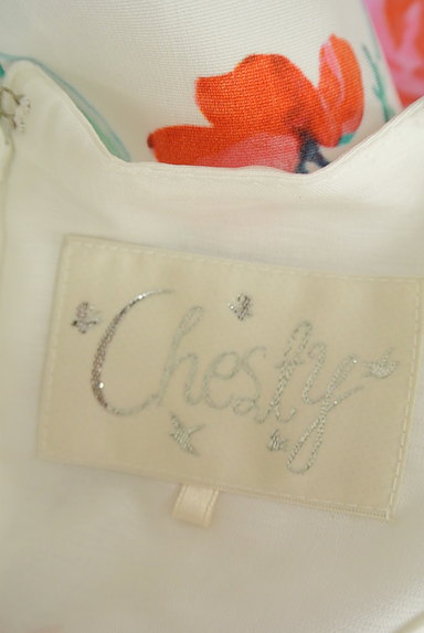Chesty（チェスティ）の古着「花柄フレアワンピース（ワンピース・チュニック）」大画像６へ