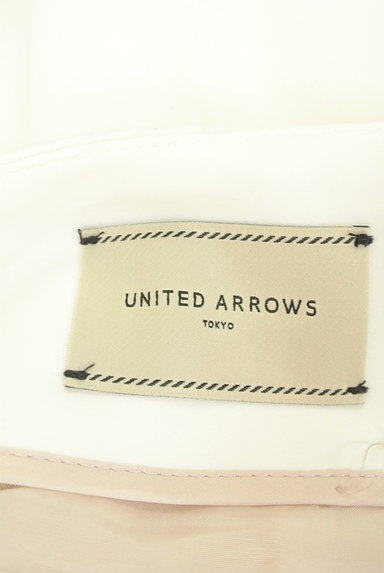 UNITED ARROWS（ユナイテッドアローズ）の古着「シンプルホワイトパンツ（パンツ）」大画像６へ