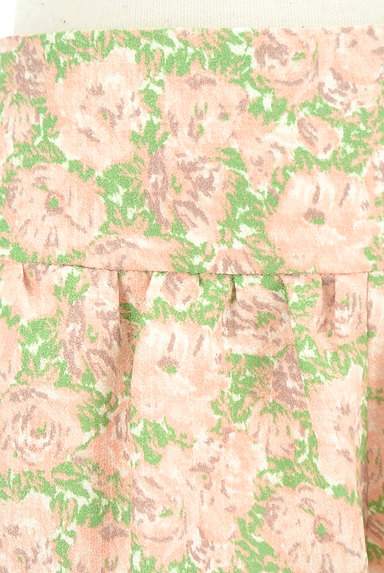 Couture Brooch（クチュールブローチ）の古着「花柄フレアキュロットパンツ（ショートパンツ・ハーフパンツ）」大画像４へ