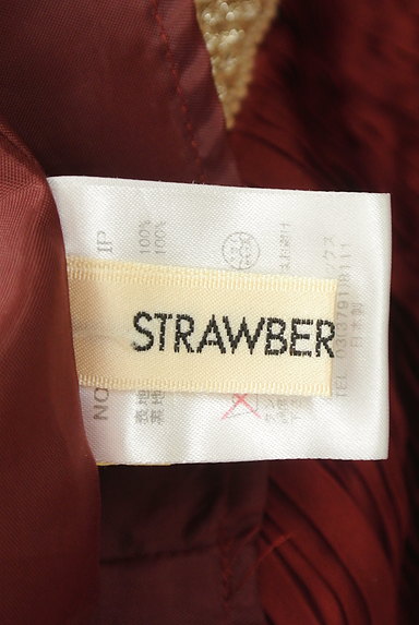 STRAWBERRY-FIELDS（ストロベリーフィールズ）の古着「サテンシフォンのプリーツスカート（スカート）」大画像６へ