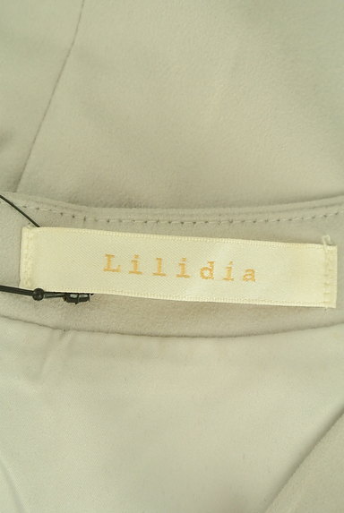 Lilidia（リリディア）の古着「スエードワンタックノースリーブワンピース（ワンピース・チュニック）」大画像６へ