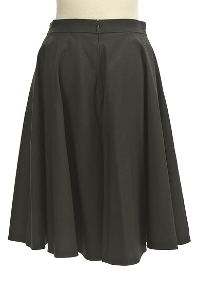 m's select（エムズセレクト）の古着「たっぷりフレアのシンプル黒スカート（スカート）」大画像２へ