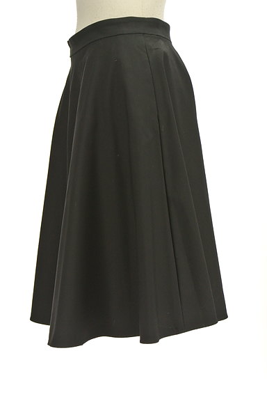 m's select（エムズセレクト）の古着「たっぷりフレアのシンプル黒スカート（スカート）」大画像３へ