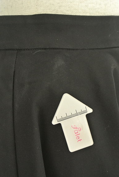 m's select（エムズセレクト）の古着「たっぷりフレアのシンプル黒スカート（スカート）」大画像５へ